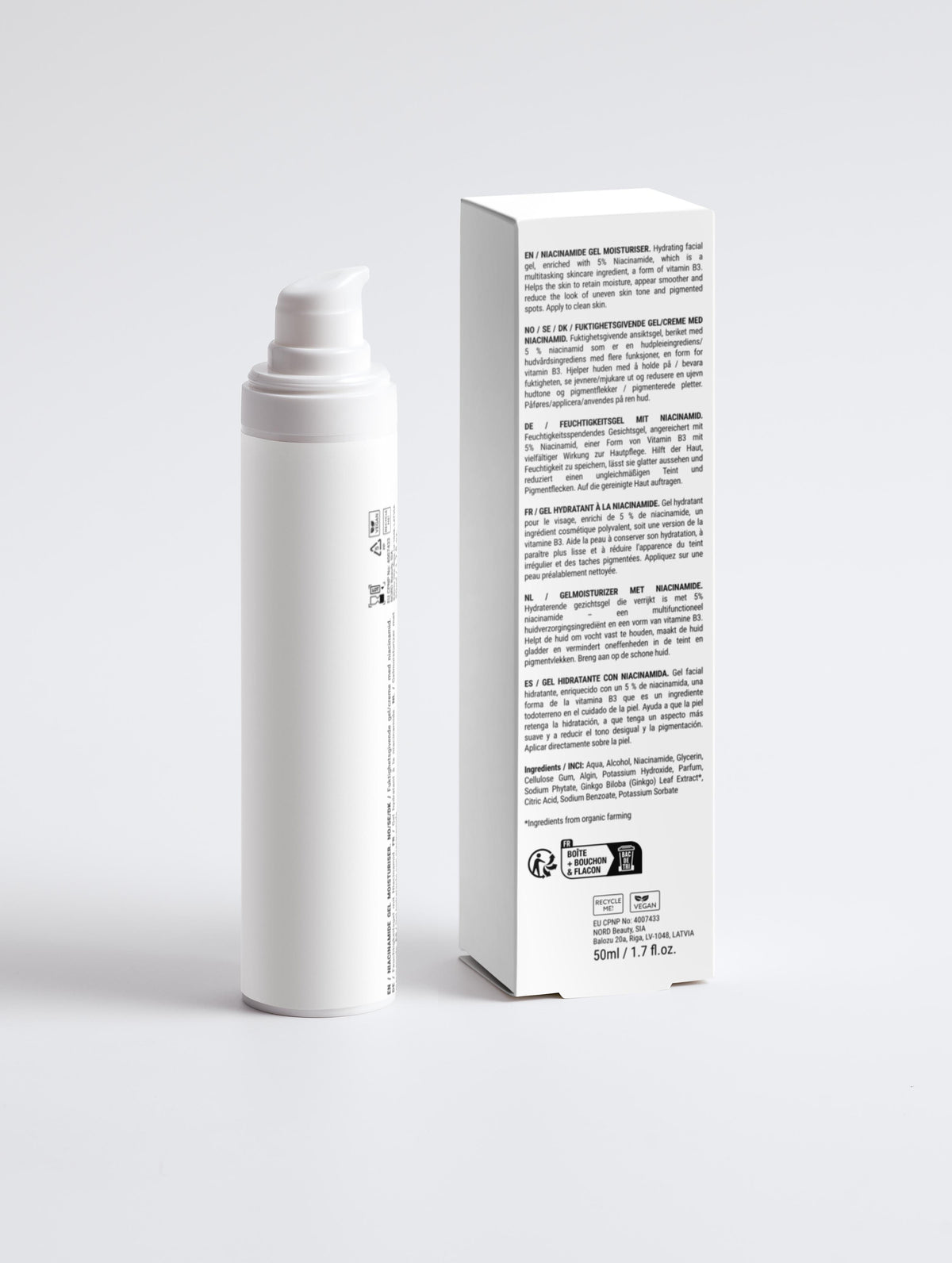 The Niacinamide Gel Moisturizer Description