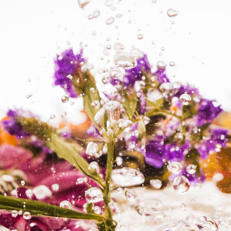 Lavender flower water